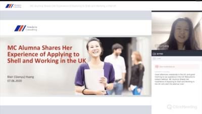 07.06.20 MC Alumna Shares Her Experience of Applying to Shell and Working in the UK