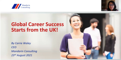 23.08.21 Global Career Success Starts from the UK