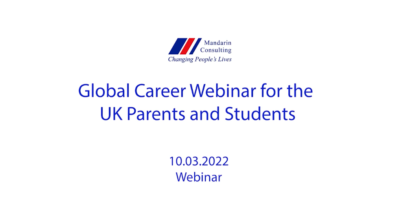 Global Career Webinar for the UK Parents and Student