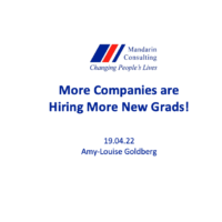 19.04.22 More Companies are Hiring More New Grads!