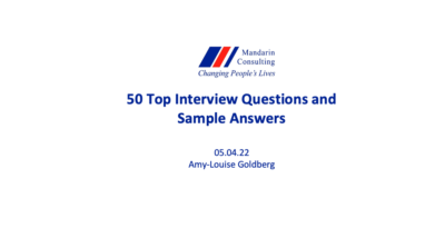 05.04.22 50 Top Interview Questions and Sample Answers – The 2022 Guide